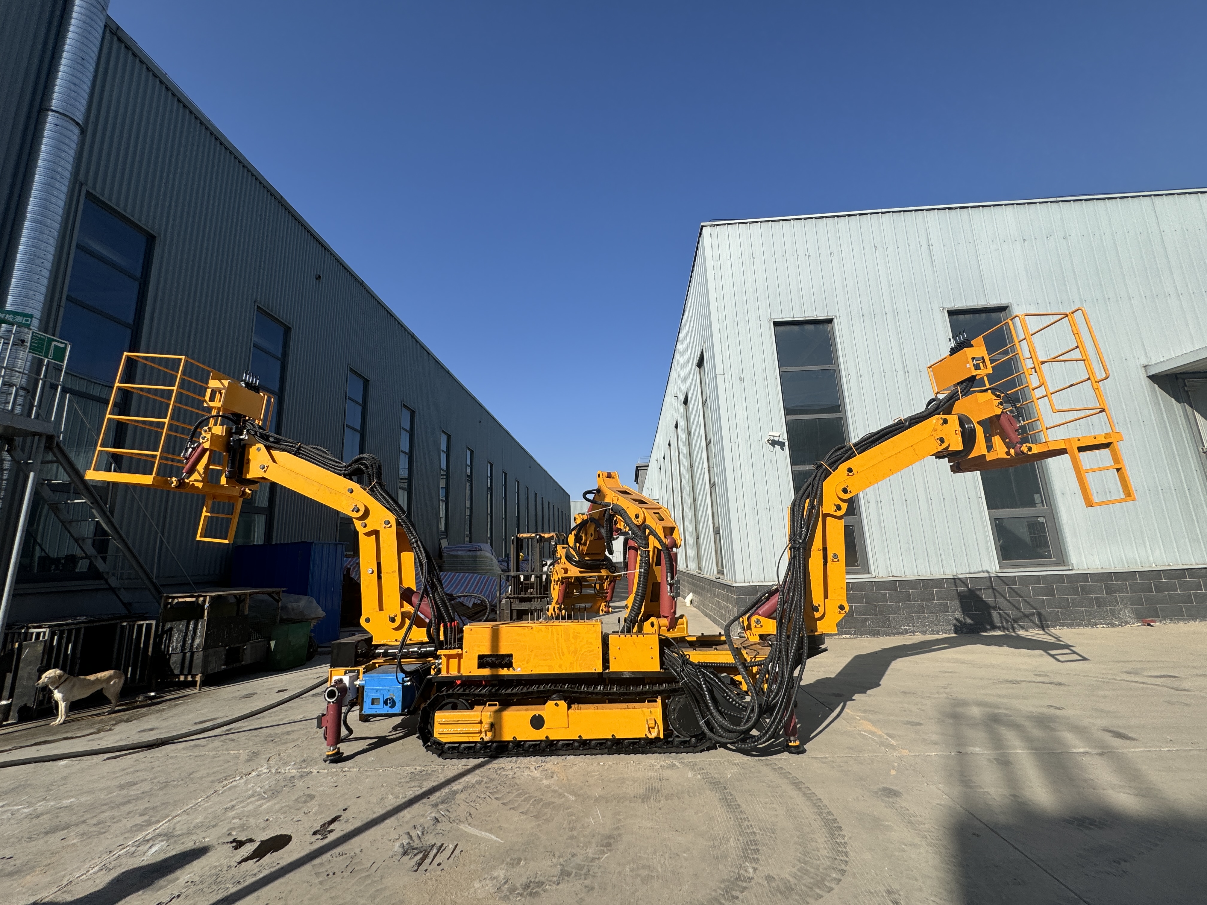 CGQZ矿用气动管路辅助安装车